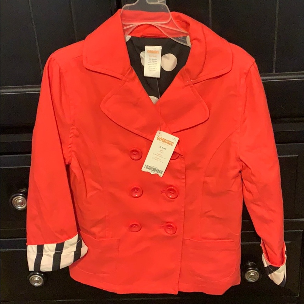 Girls jacket size S(5-6). Pink